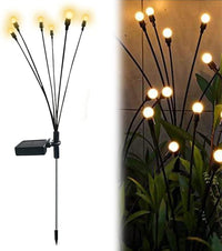 Zwevende Solar Tuinlampen met Vuurvliegeffect – FireGlow