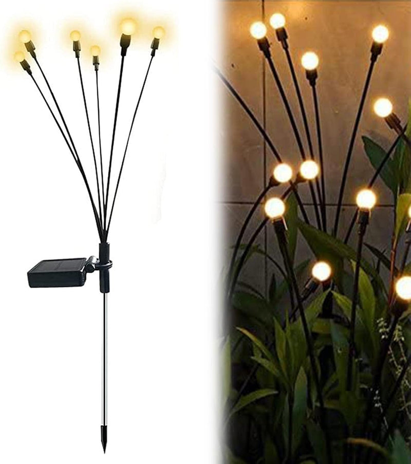 Zwevende Solar Tuinlampen met Vuurvliegeffect – FireGlow