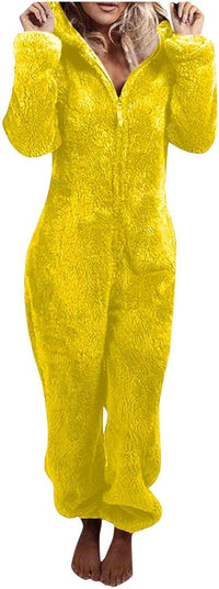 Sherpa Fuzzy Onesie met Capuchon - CozyCat