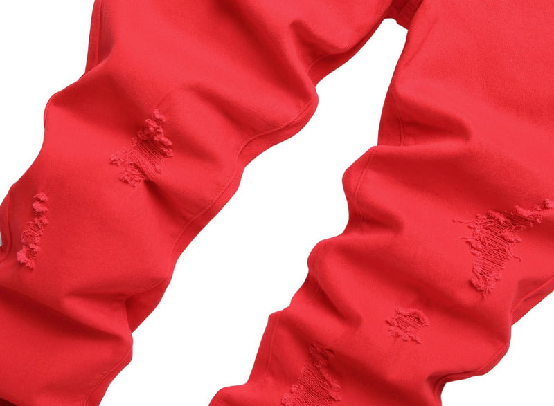 Heren Slim-Fit Ripped Jeans - Mick