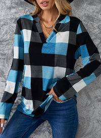 Stijlvolle Casual Geruite Damesblouse - Lara