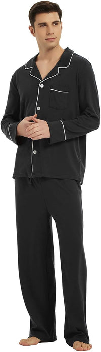Comfortabele Katoenen Heren Pyjama - Leo