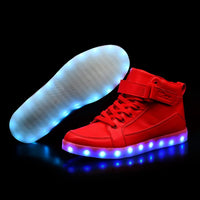 Trendy LED Sneakers met Oplaadbare Verlichting - LumaBoost