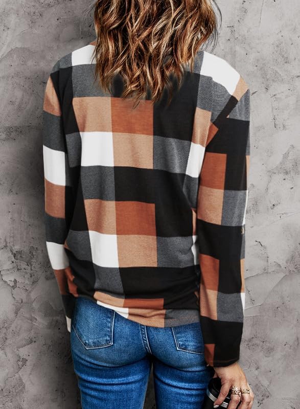 Stijlvolle Casual Geruite Damesblouse - Lara