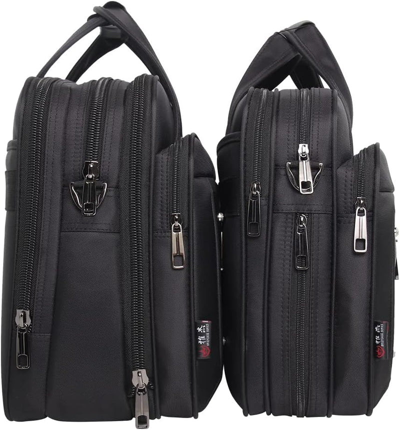Heren Canvas Laptop & Business Schoudertas