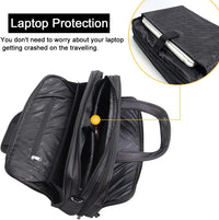 Heren Canvas Laptop & Business Schoudertas