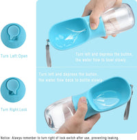 Draagbare Hond Drinkfles & Voedselcontainer