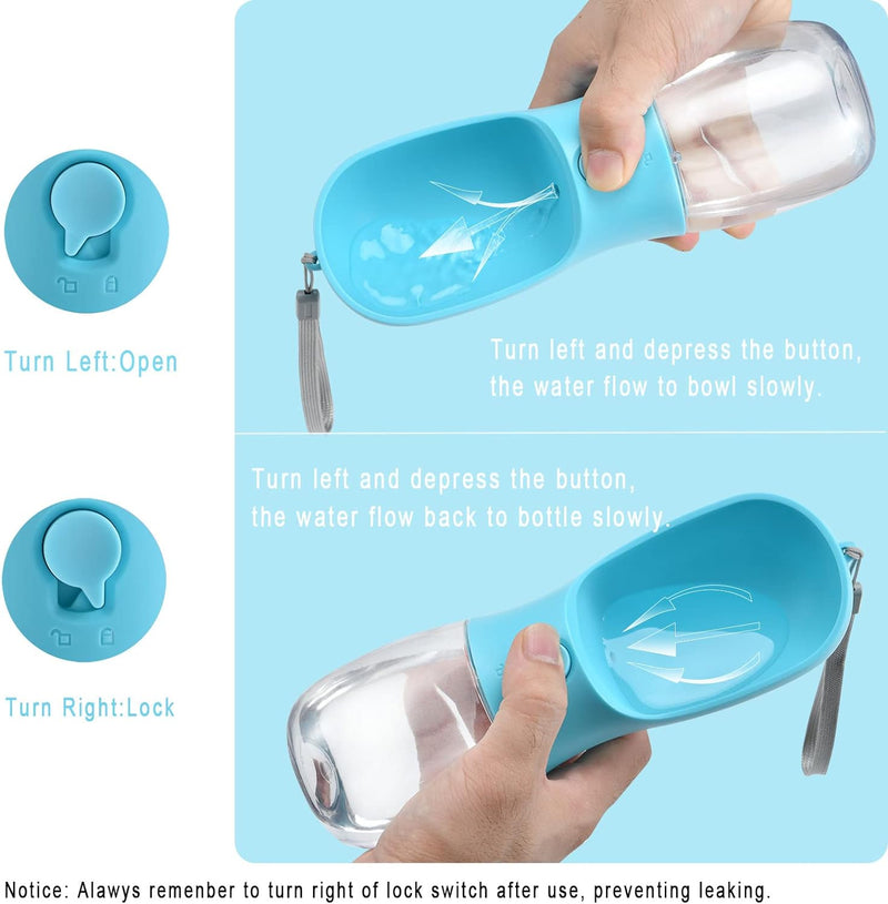Draagbare Hond Drinkfles & Voedselcontainer