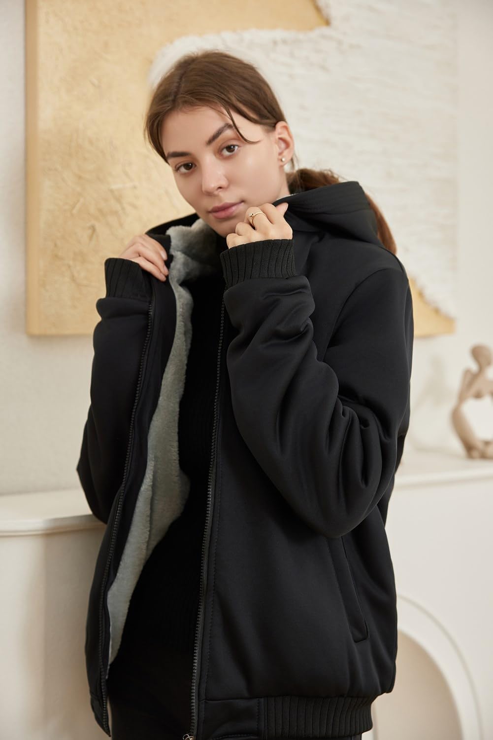 Comfortabele Dames Winter Fleecevest - Gemma