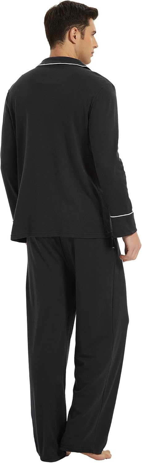 Comfortabele Katoenen Heren Pyjama - Leo