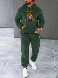 Fuzzy Fleece Tweedelige Outfitset - Logan