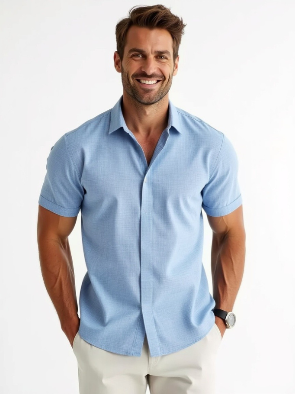 Trendy Zomer Herenoverhemd - Victor