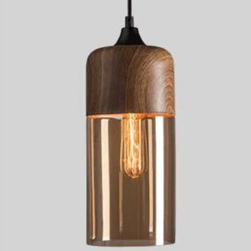 Stijlvolle Scandinavische Houten Plafondlamp - NordLuna