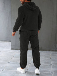 Fuzzy Fleece Tweedelige Outfitset - Logan