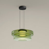 Moderne Glazen Hanglamp in Bauhaus Stijl - AuroraSphere