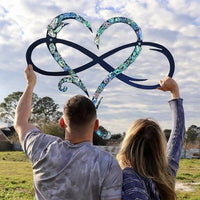 IJzeren Wanddecoratie met Oneindig Hart - InfiniteHeart