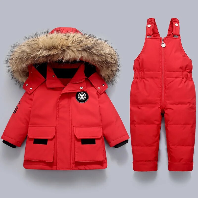 Warme Kinderjas en Overall - Charlie