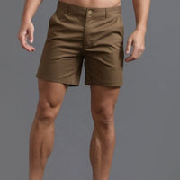 Ademende chino shorts van katoen – Sandro