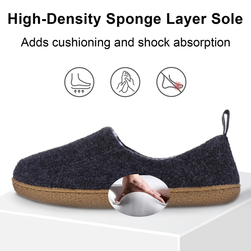 Vardi Dante™ filcowe kapcie | superwygodne kapcie na każdą okazję