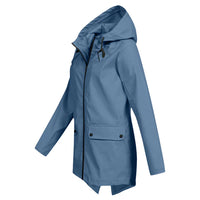 Trendy Dames Regenjas met Capuchon - Liora
