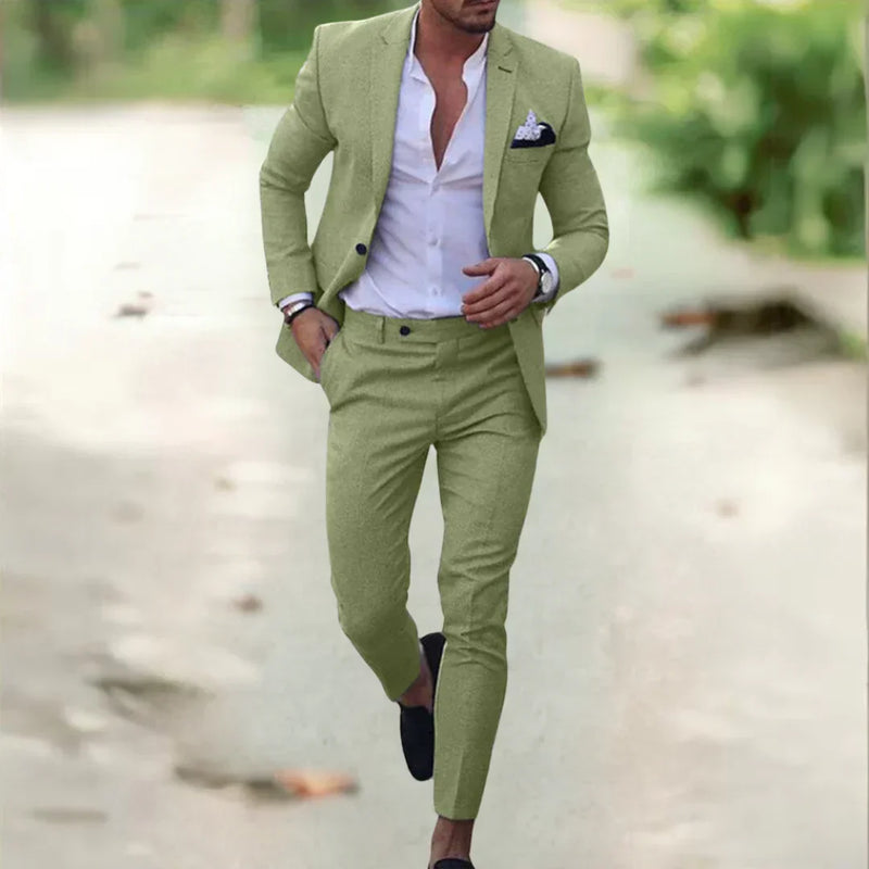 Stijlvol Slim Fit Herenpak – Dante