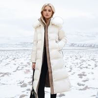 Luxe Faux Fur Winterjas voor Vrouwen - Amara