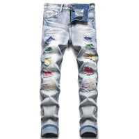 Trendy Gescheurde Herenjeans - Jaxon