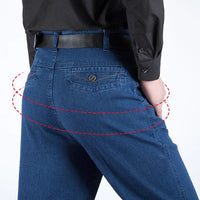 Herenjeans met Hoge Taille en Rechte Pijp – Tobias