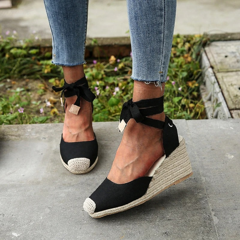 Stylowe espadryle sandały dla kobiet – Maribel