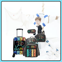 Kinder Bagage Set 5-delig met Hard Shell en Spinnerwielen – Game Day