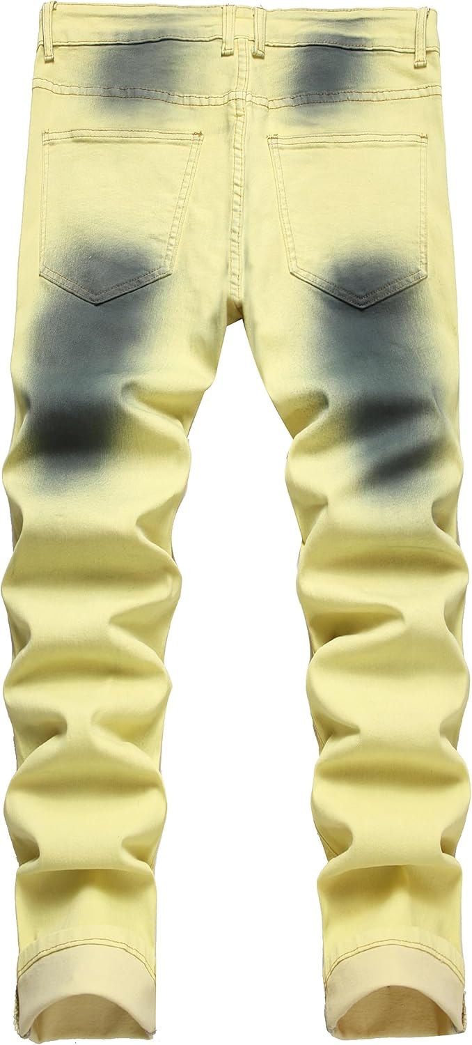 Heren Slim-Fit Ripped Jeans - Mick