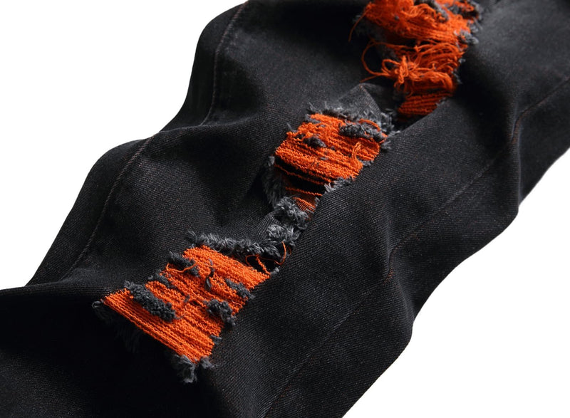 Heren Slim-Fit Ripped Jeans - Mick