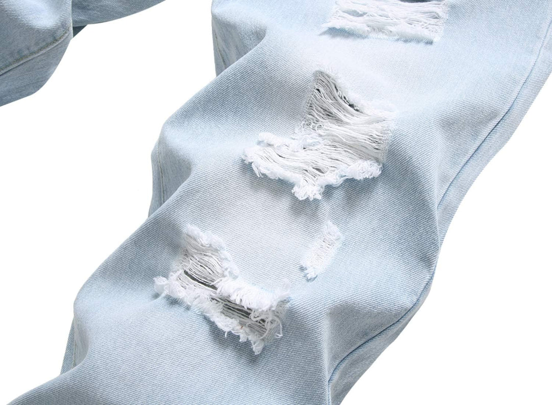 Heren Slim-Fit Ripped Jeans - Mick