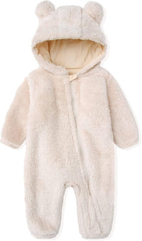 Warme Baby Romper Met Capuchon