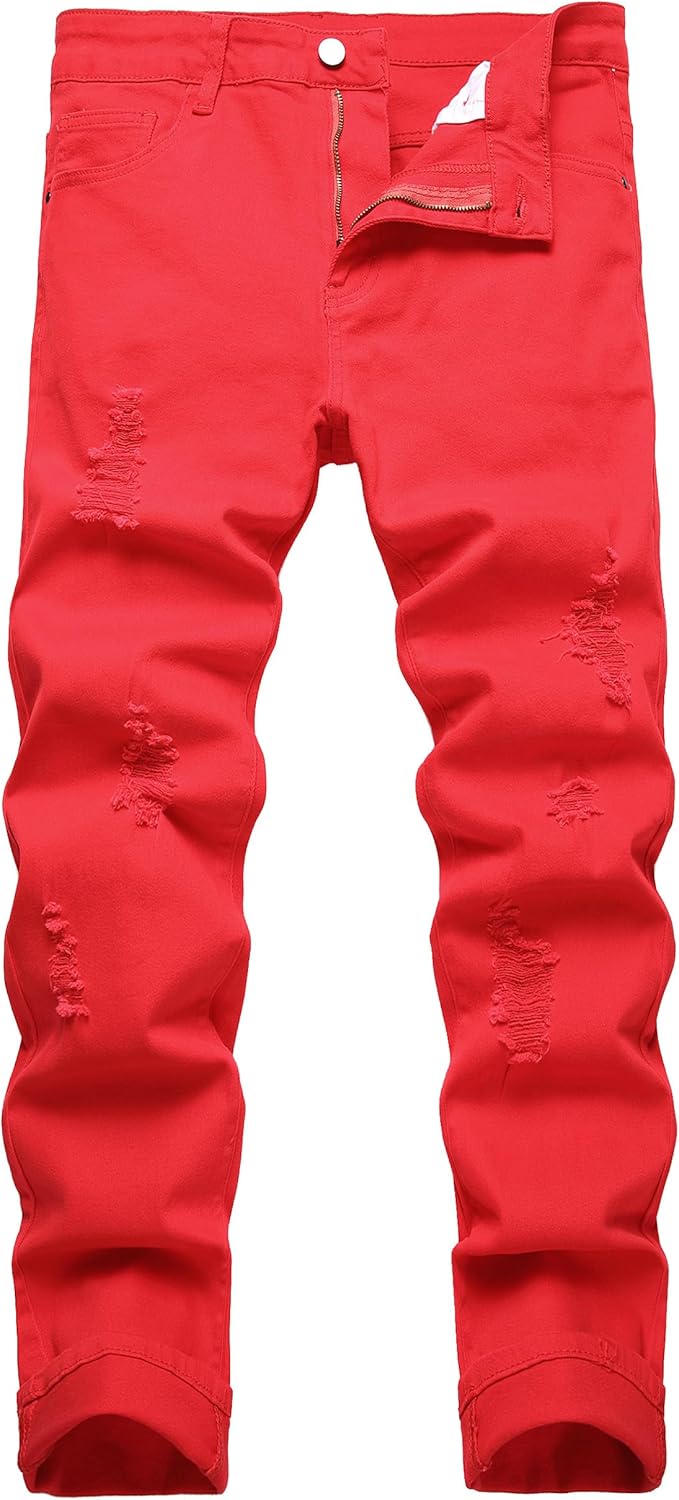 Heren Slim-Fit Ripped Jeans - Mick