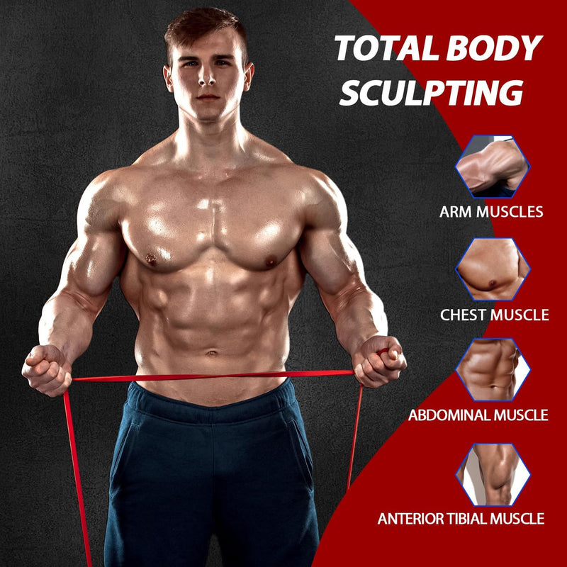 Pull-Up Assist Weerstandsbanden Set – Trainingsbanden voor Krachttraining