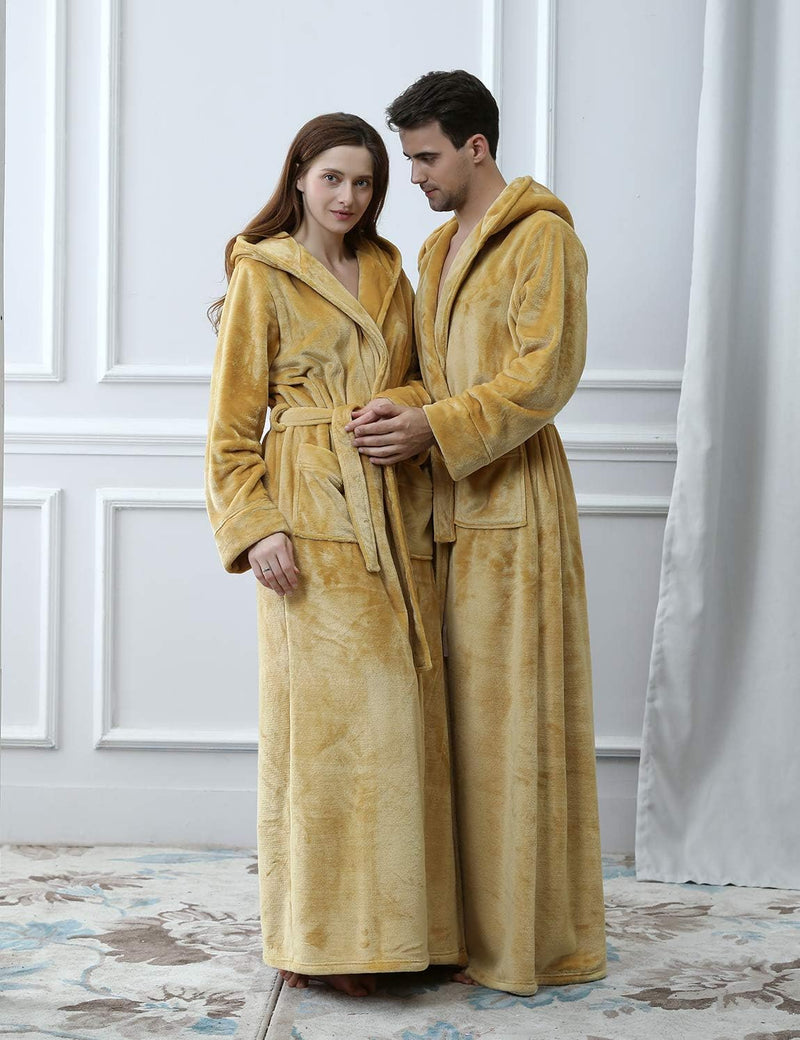 Fluffy Fleece Badjas met Capuchon - CozyFluff