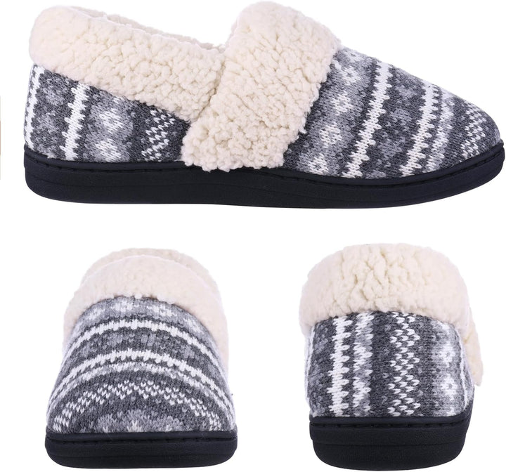 Winterse Gebreide Pantoffels - CozyCloud