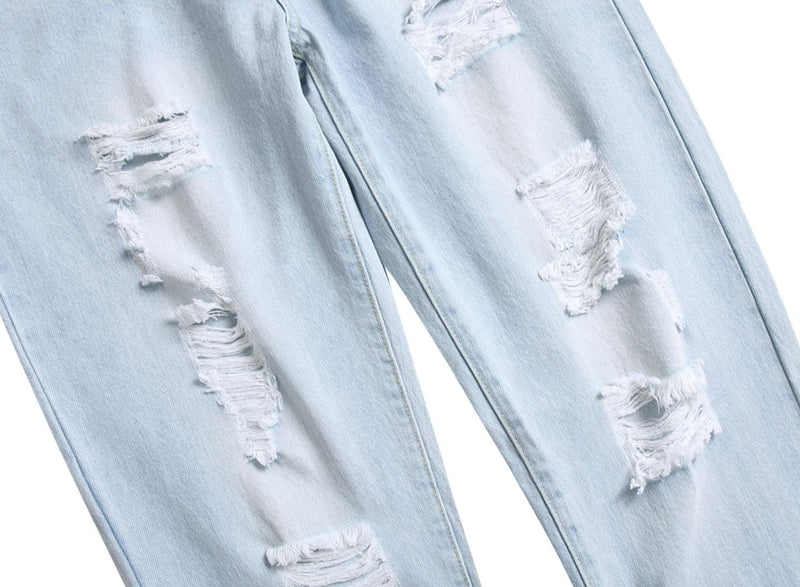 Heren Slim-Fit Ripped Jeans - Mick