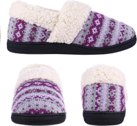 Winterse Gebreide Pantoffels - CozyCloud