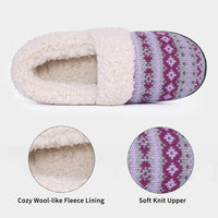 Winterse Gebreide Pantoffels - CozyCloud