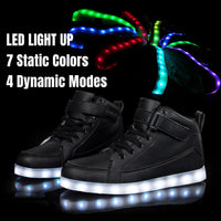 Trendy LED Sneakers met Oplaadbare Verlichting - LumaBoost