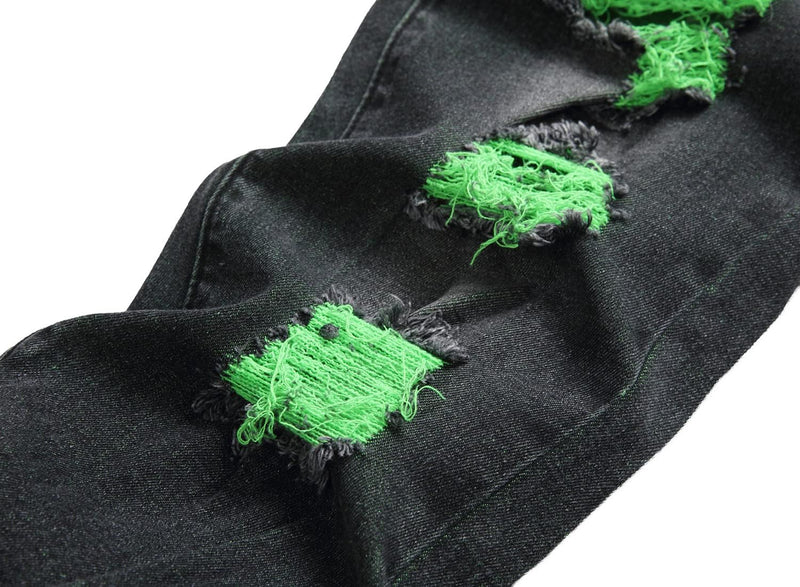 Heren Slim-Fit Ripped Jeans - Mick