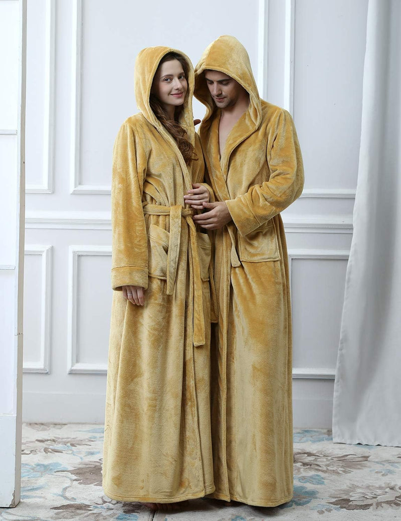 Fluffy Fleece Badjas met Capuchon - CozyFluff