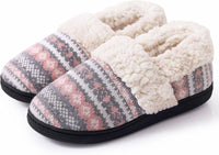Winterse Gebreide Pantoffels - CozyCloud