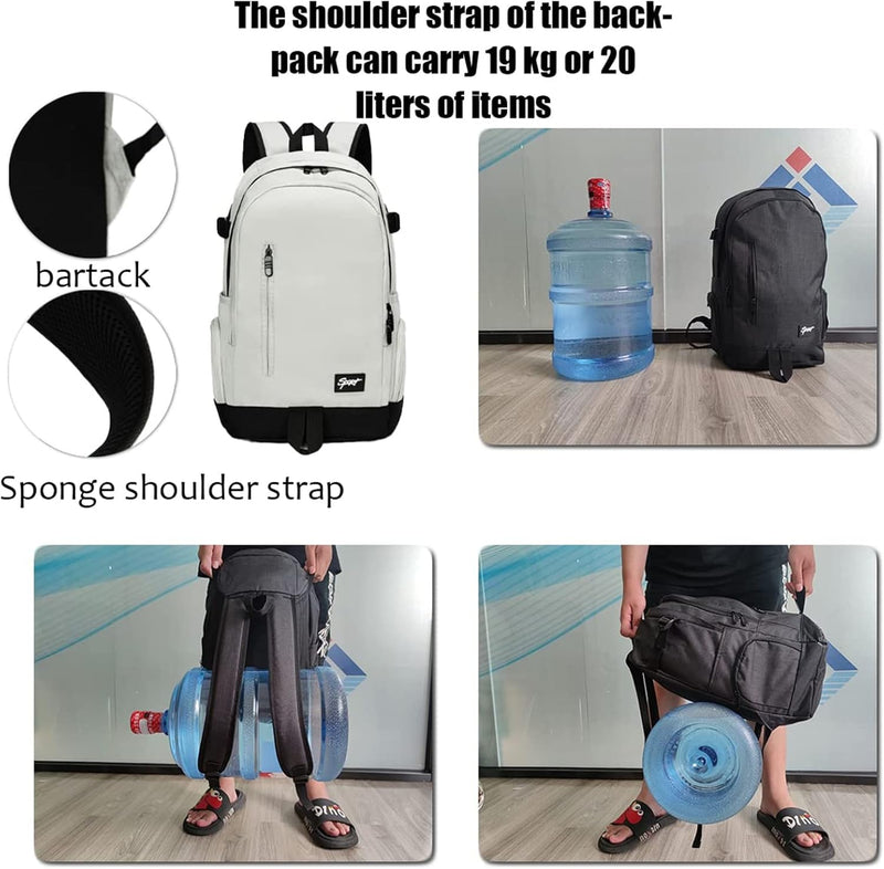 Slanke 15,6" Reis- en Werklaptoprugzak met Organiser Zakjes
