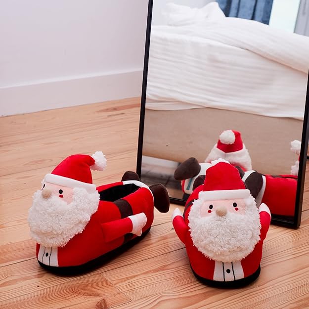 Warme Kerstman Sloffen - JollySanta