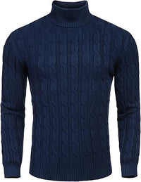 Casual Gebreide Heren Coltrui - Sander