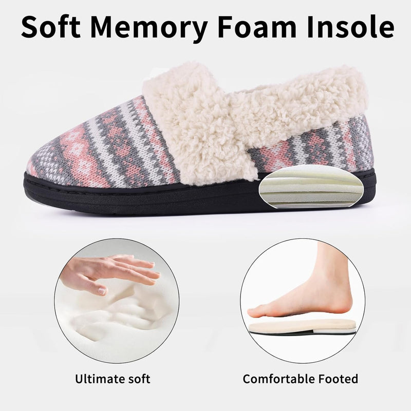 Winterse Gebreide Pantoffels - CozyCloud