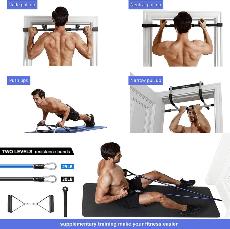 Heavy Duty Pull-up Bar voor Deurkozijn – Maximaal 200 Kg Capaciteit